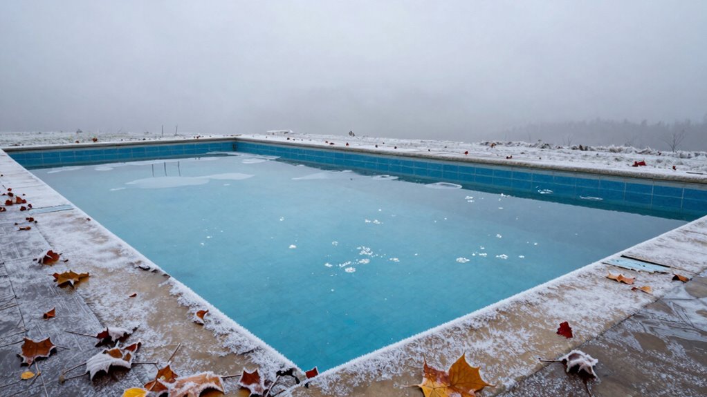 winter pool closing errors
