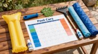 year round pool maintenance schedule