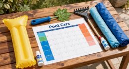 year round pool maintenance schedule