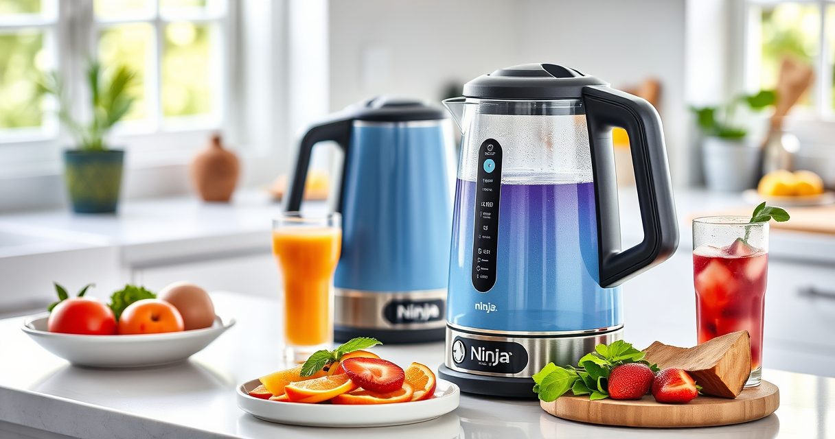 Chill & Brew: Summer Iced Tea with the Ninja KT200BL Electric Kettle