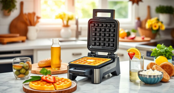 Master Summer Waffles with the Ninja Belgian Waffle Maker Pro