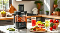 Summer Grilled Chicken and Veggie Skewers with Ninja Foodi Cooker Pro