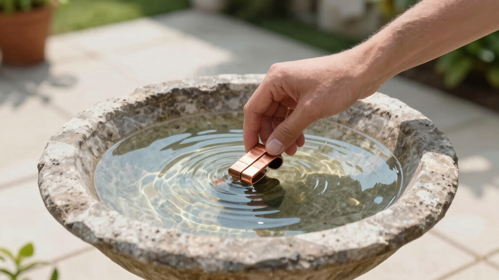 A Heatwave Can Spoil Bird Bath Water Fast – This Simple Copper Trick Keeps It Fresher for Longer