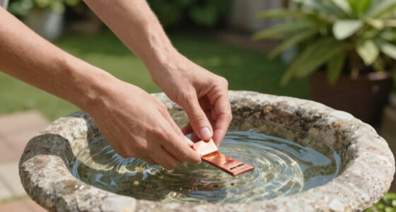 A Heatwave Can Spoil Bird Bath Water Fast – This Simple Copper Trick Keeps It Fresher for Longer