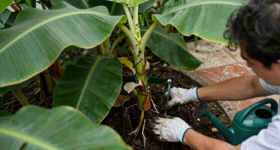 Bananas Sprout In Rayleigh Garden UK After 15 Years