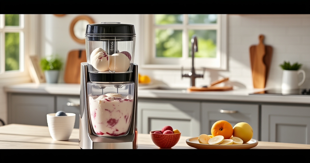 Cool Off This Summer with the Ninja NC701 Swirl Ice Cream Maker