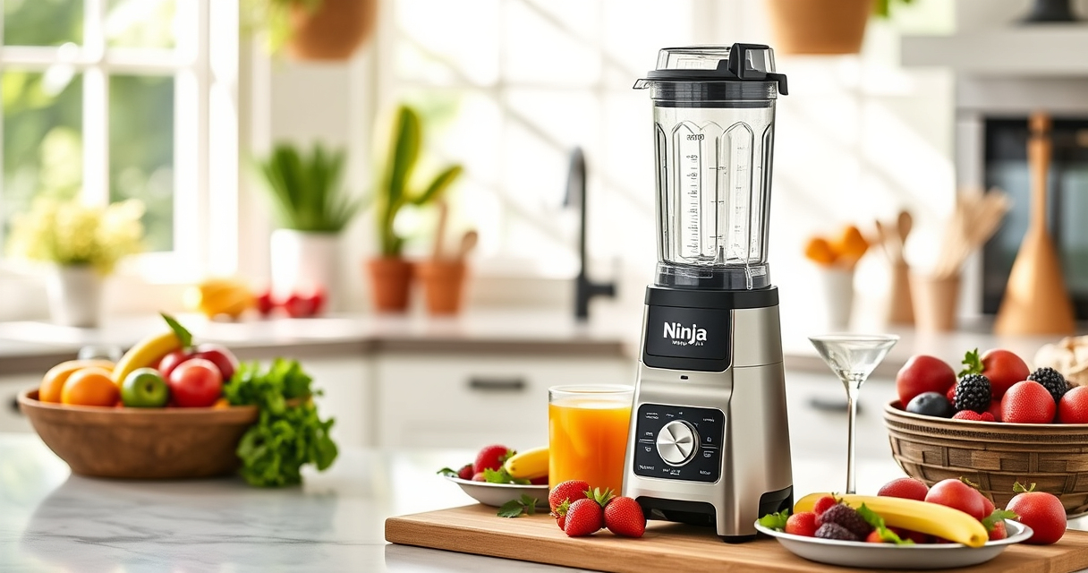 Cool Summer Smoothie with Ninja BC151EM Blast Portable Blender
