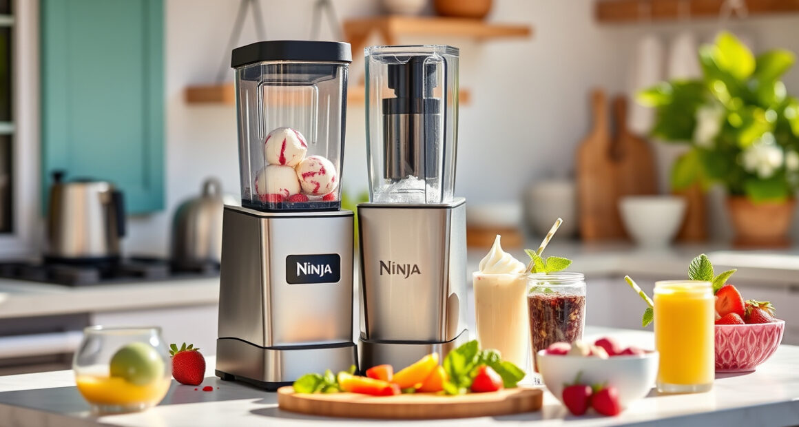 Create Refreshing Summer Treats with the Ninja NC301 CREAMi Ice Cream Maker