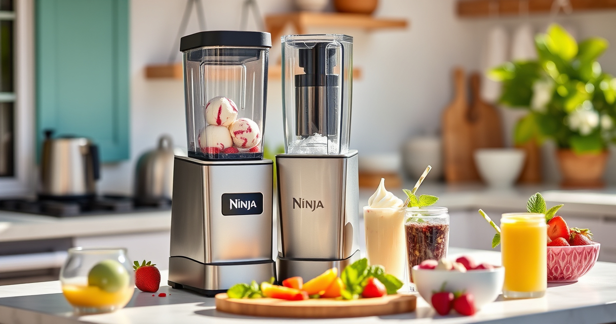 Create Refreshing Summer Treats with the Ninja NC301 CREAMi Ice Cream Maker