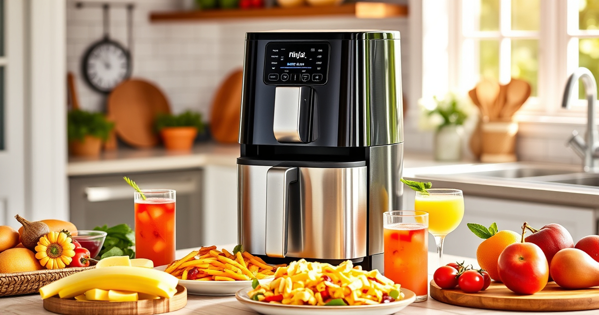 Make Perfect Summer Appetizers with Ninja DZ401 Foodi DualZone XL Air Fryer