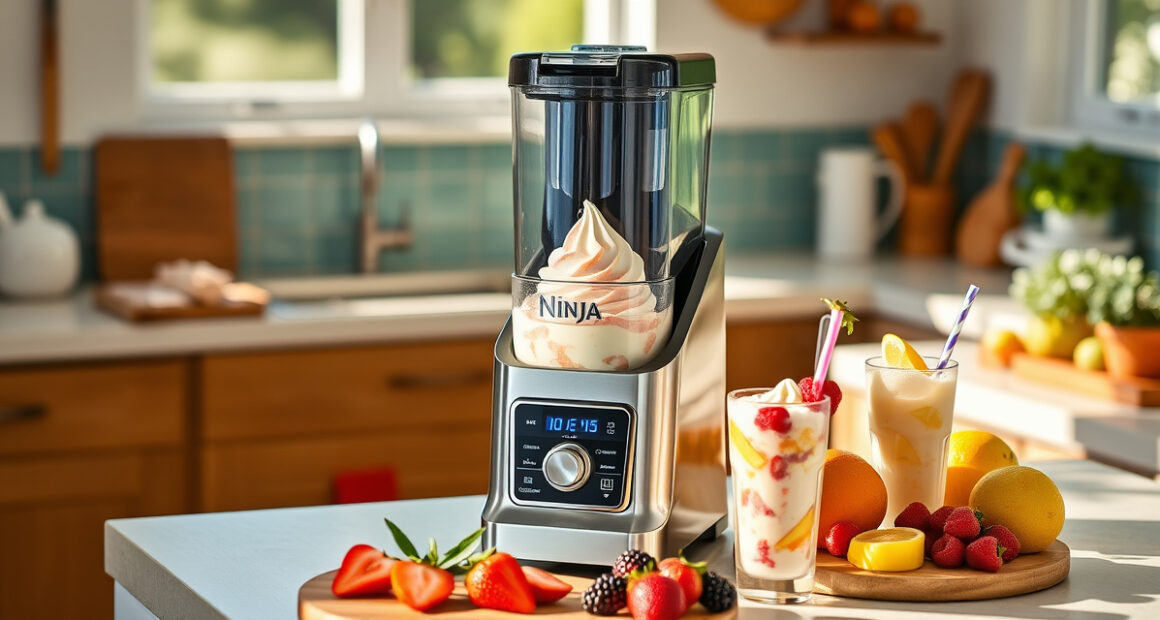 Make Summer Treats with the Ninja NC701 CREAMi Swirl Ice Cream Maker