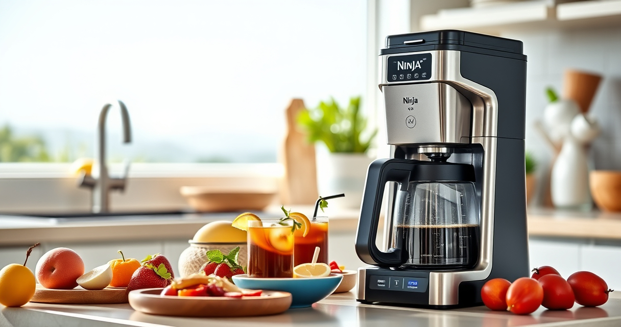 Master Summer Iced Coffee with Ninja Hot & Iced XL Coffee Maker