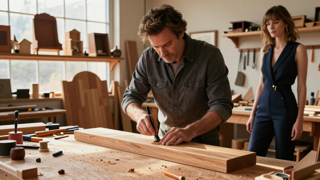 Nick Offerman Talks Shop: The ‘Thrilling Epiphany’ That Led To His Woodworking Passion