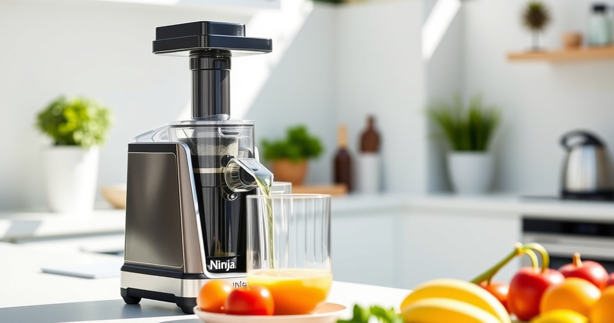 Ninja NeverClog Cold Press Juicer: Perfect for Refreshing Summer Juices