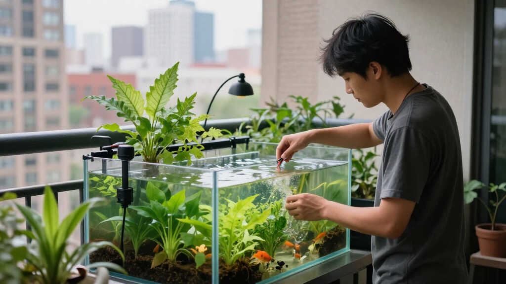 NYC Apartment Aquaponics