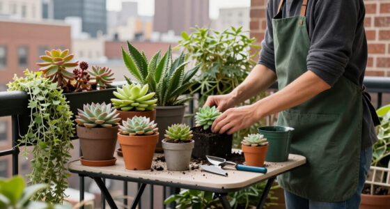 Renter-Friendly DIYs Transformed This NYC Balcony Into A Lush Oasis