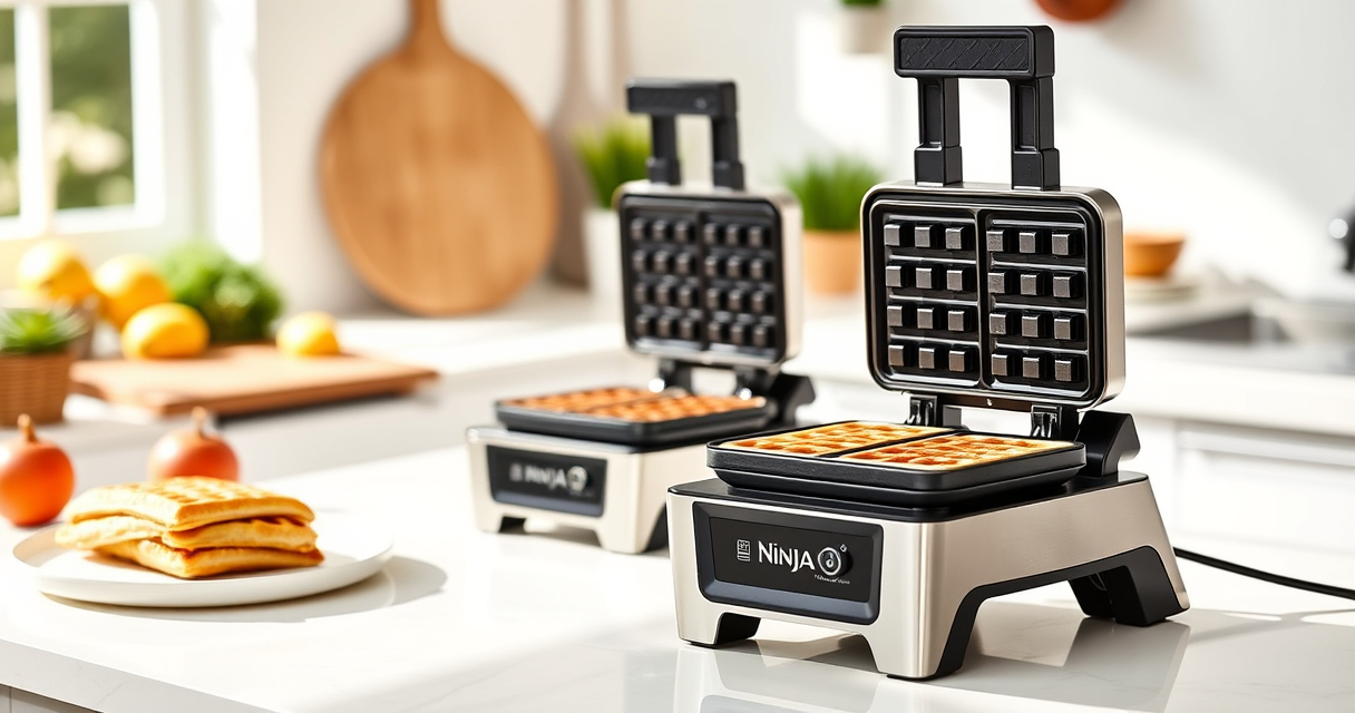 Sizzle Up Summer Mornings with the Ninja Belgian Waffle Maker Pro