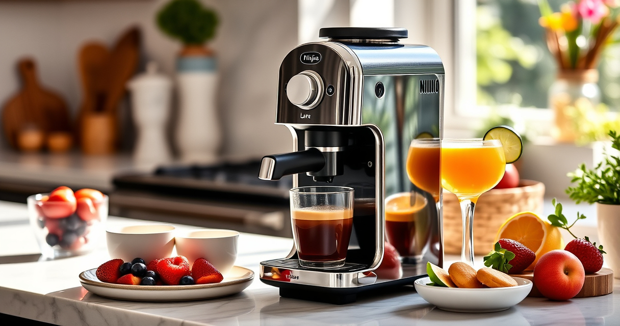 Summer Iced Coffee Perfection with Ninja Luxe™ Café Mini