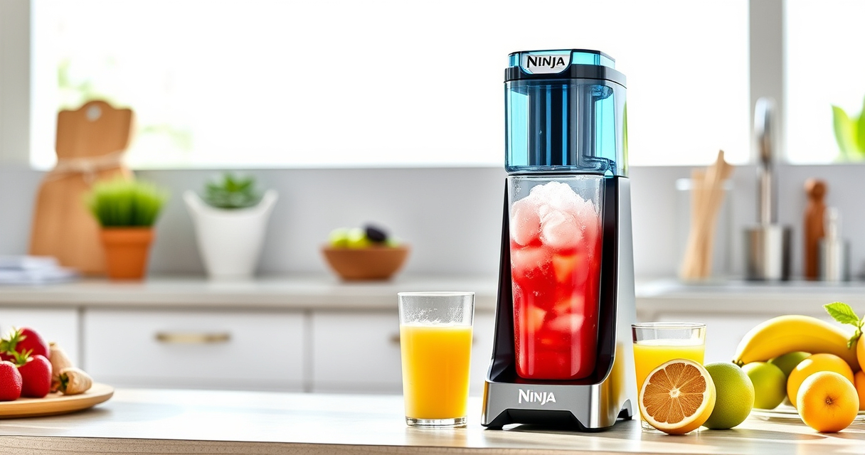 Cool Off This Summer with the Ninja SLUSHi Twist Frozen Drink Maker