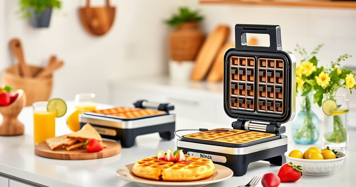 Ninja Belgian Waffle Maker Pro: Perfect Summer Waffles