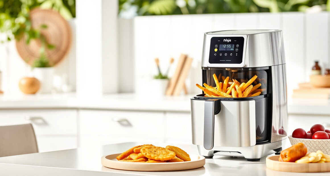 Ninja Crispi 4-in-1 Glass Air Fryer: Summer-Friendly Compact Cooking