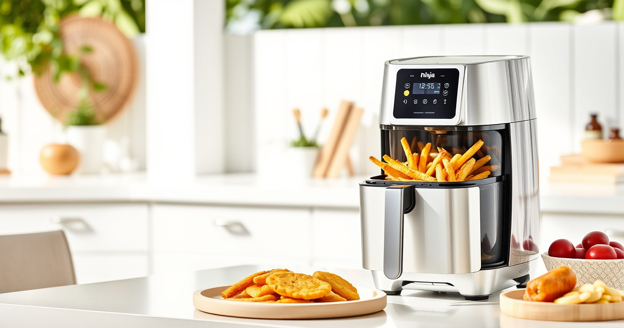 Ninja Crispi 4-in-1 Glass Air Fryer: Summer-Friendly Compact Cooking
