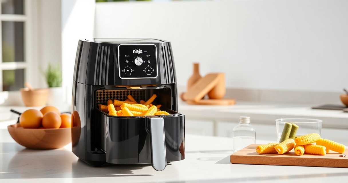 Ninja Crispi Pro 6-in-1 Glass Air Fryer: Perfect for Summer Grilling & Snacking
