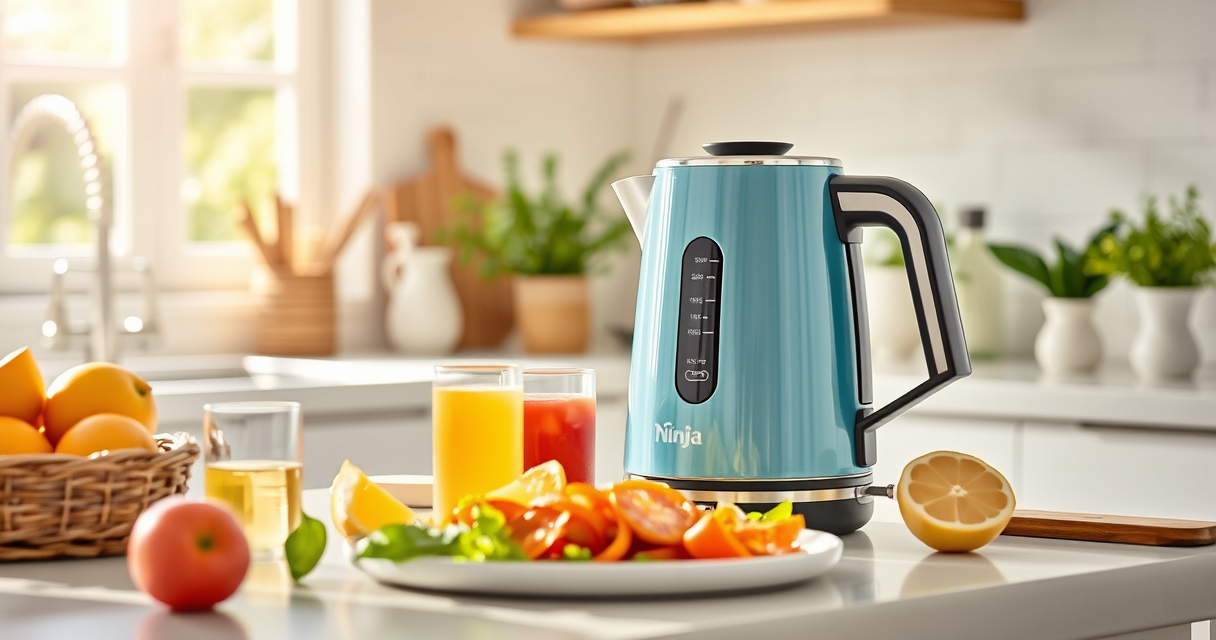 Ninja KT200BL Electric Kettle: Perfect Summer Hot Beverages