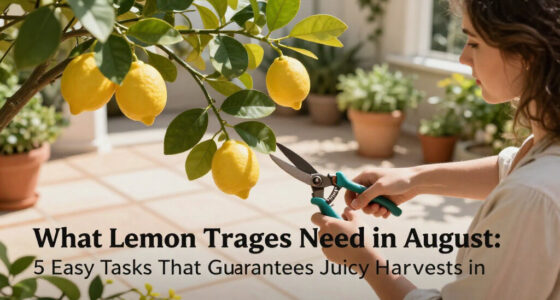 What Lemon Trees Need In August: 5 Easy Tasks That Guarantee Juicy Harvests In The Coming Months