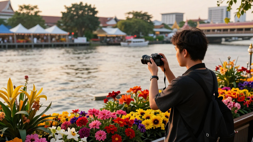 Bangkok Flower Festival 2026 Launches Along Chao Phraya River