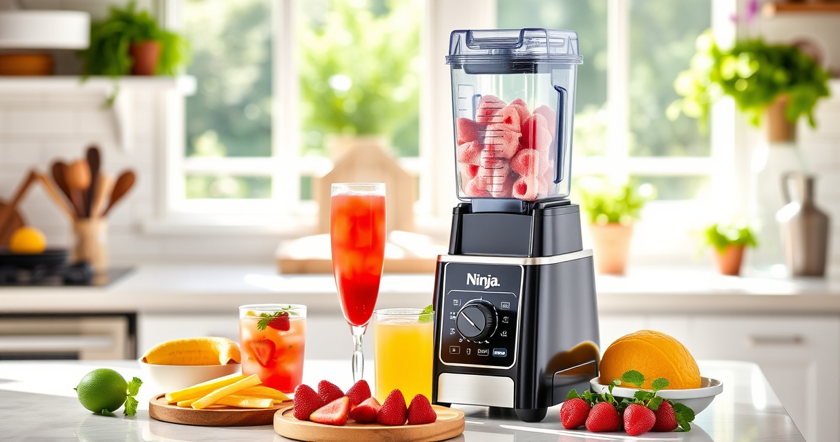 Beat the Heat with the Ninja SLUSHi Frozen Drink Maker for Summer Pool Parties