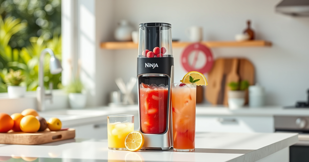 Beat the Heat with the Ninja SLUSHi Twist Frozen Drink Maker