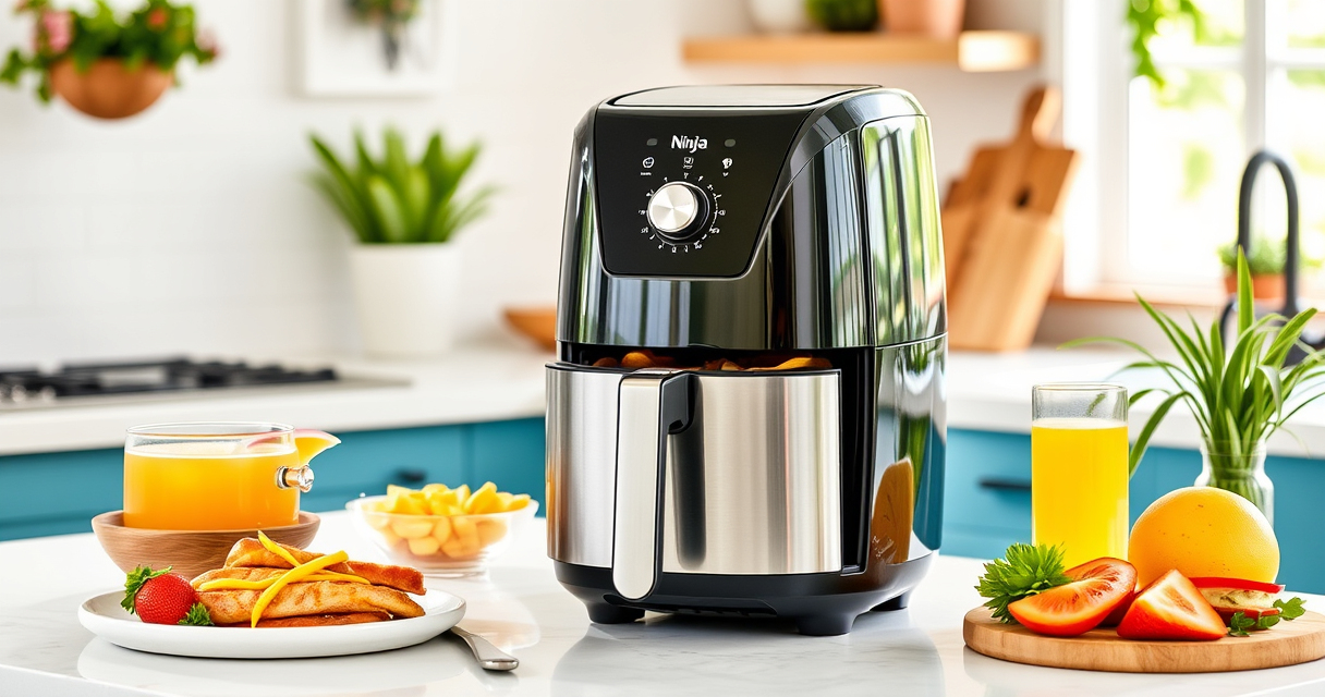 Effortless Summer Hosting with the Ninja Crispi Pro 6-in-1 Glass Air Fryer