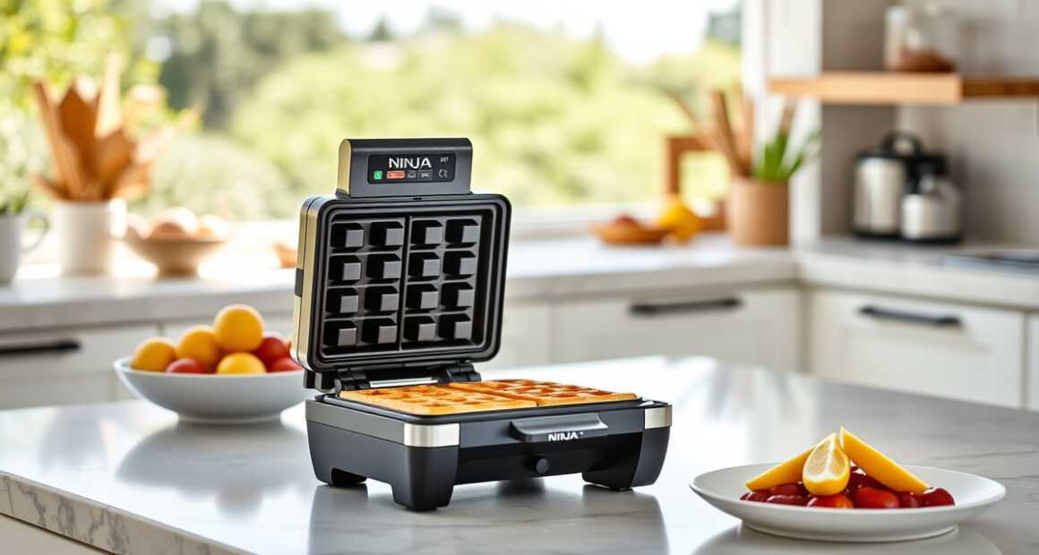 Enjoy Perfect Summer Waffles with the Ninja Belgian Waffle Maker Pro