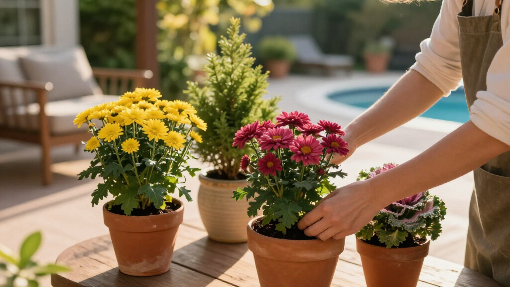 Fill Patio Pots With Vibrant Plants That Last From Fall Into Winter For A Wonderfully Colorful Cool-Season Display