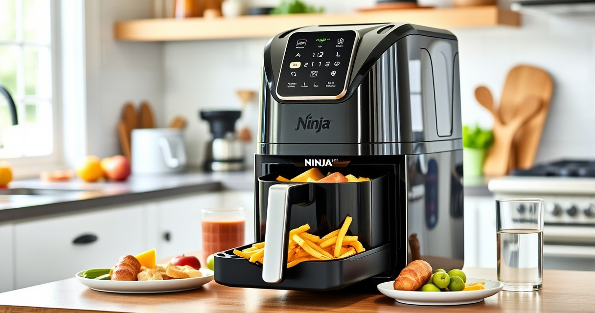 Host Effortlessly with the Ninja DoubleStack XL Air Fryer this Summer