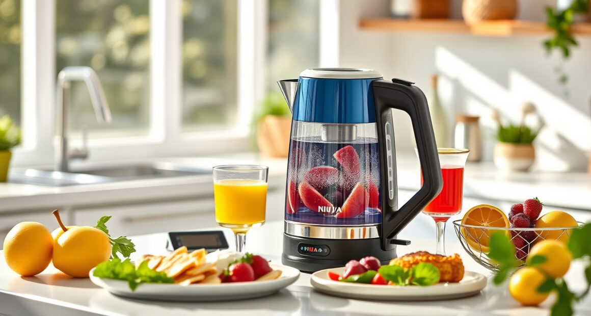 Host the Perfect Pool Party with Ninja KT200BL Electric Kettle