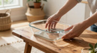 I Put A Pyrex Baking Dish In My Entryway, And It’s So Sleek And Functional
