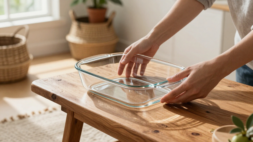 I Put A Pyrex Baking Dish In My Entryway, And It’s So Sleek And Functional