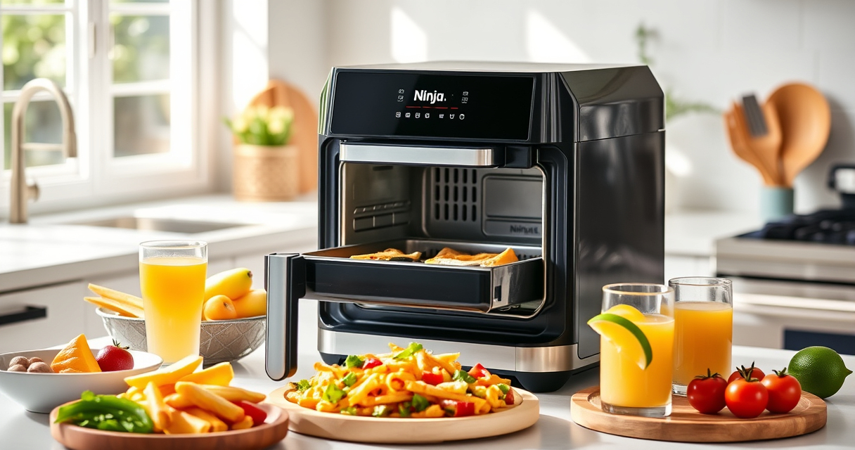Make Your Poolside Party Shine with the Ninja Foodi Smart XL Air Fry Oven