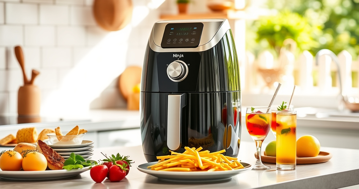 Ninja Crispi Glass Air Fryer: Effortless Summer Poolside Cooking