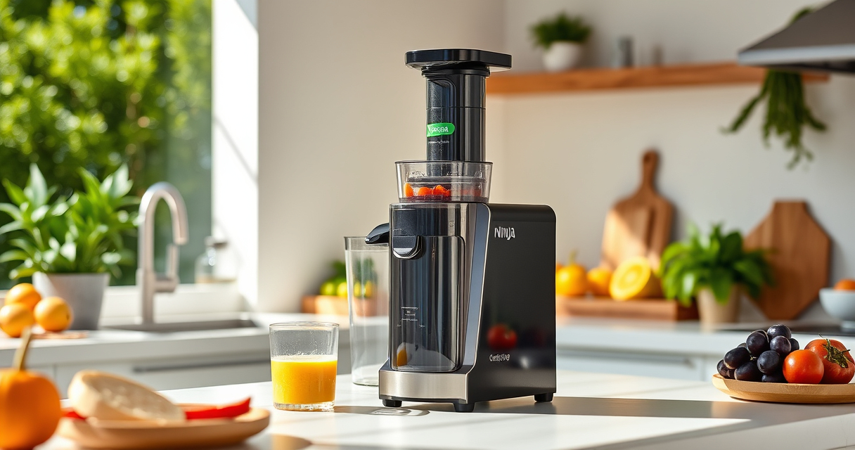 Ninja NeverClog Cold Press Juicer: Perfect for Summer Refreshment