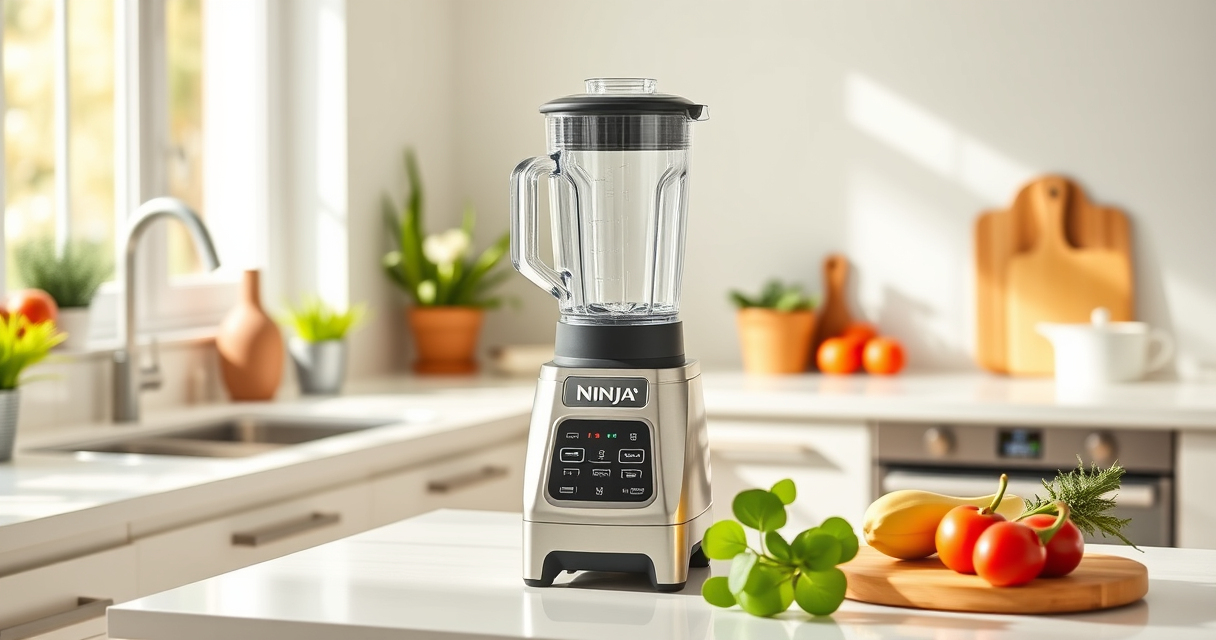 Ninja Professional Blender: Perfect for Summer Smoothies & Frozen Drinks