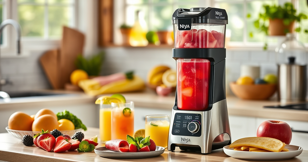 Ninja SLUSHi Twist: The Ultimate Frozen Drink Maker for Summer Fun