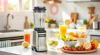 Sip and Chill: Ninja Blast Portable Blender for Summer Poolside Fun