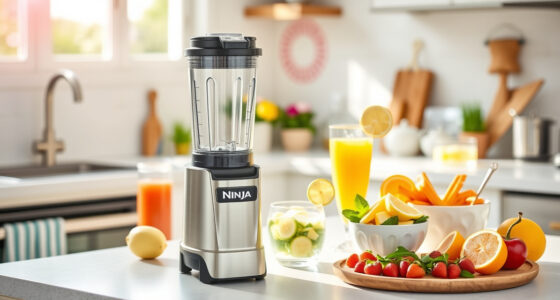 Sip and Chill: Ninja Blast Portable Blender for Summer Poolside Fun