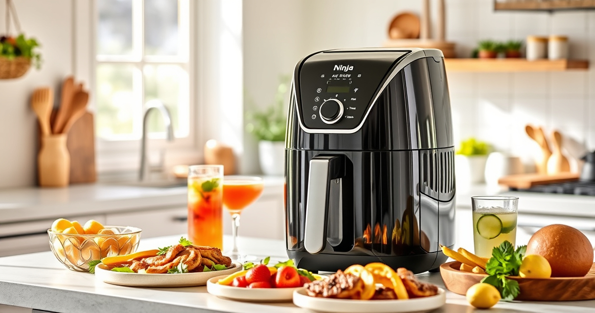 Sizzle into Summer: Ninja Air Fryer for Effortless Poolside Grills