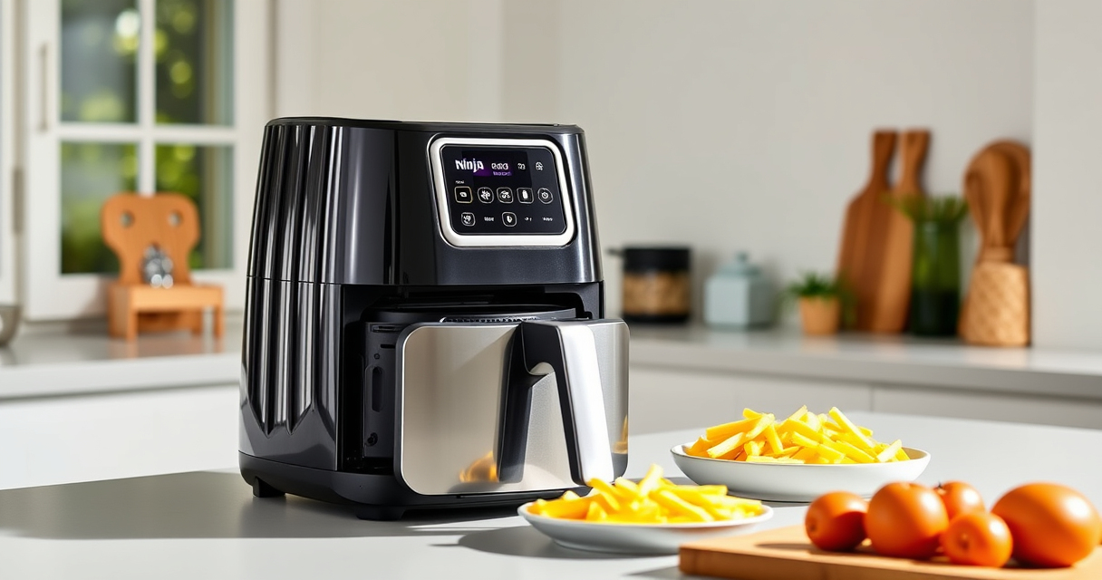 Stay Cool & Cook Smart: Ninja Foodi 8-Quart DualZone Air Fryer for Summer Feasts