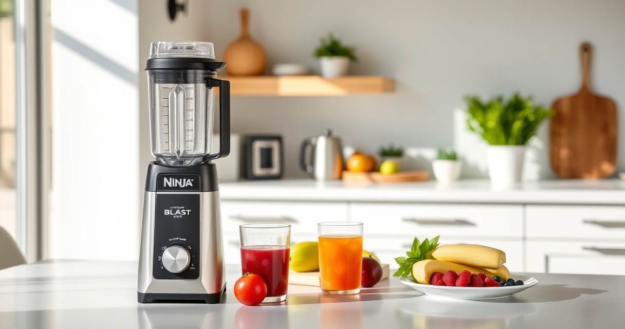 Stay Cool This Summer with the Ninja Blast Portable Blender