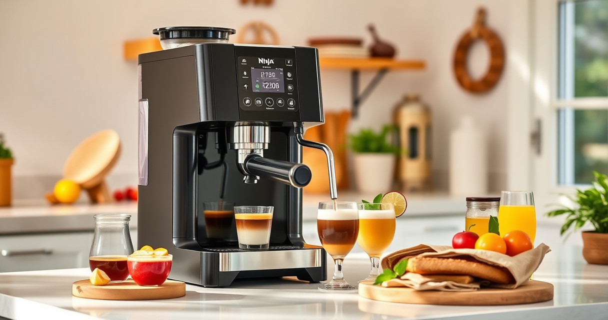 Summer Coffee Creations with the Ninja Luxe Café Pro Series ES701